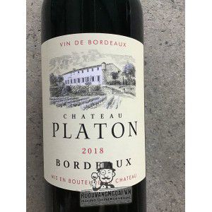 Vang Pháp Platon Chateau Bordeaux Red uống ngon bn1