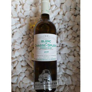 Vang Pháp Blanc de Chasse Spleen Bordeaux Blanc cao cấp bn3