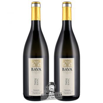 Vang Ý Bava Thou Bianc Chardonnay Piemonte bn1
