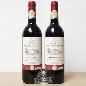 Vang Pháp Chateau Des Deux Rives Bordeaux uống ngon bn1