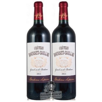 Vang Pháp Chateau Rousset Caillau Bordeaux uống ngon bn1