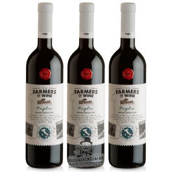 Rượu Vang Ý Farmers Of Wine Rosso Puglia cao cấp bn2