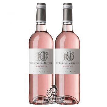 Vang hồng Pháp Les Hauts de La Gaffeliere Bordeaux uống ngon bn1