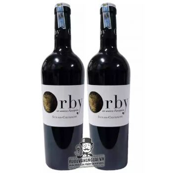 Vang Pháp Orby Syrah Grenache Bordeaux AOC uống ngon bn1