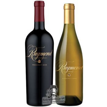 Rượu vang Raymond Generations Icon Wine Đỏ Trắng  cao cấp