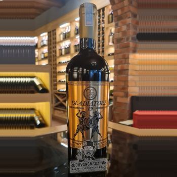 Rượu Vang Ý 19 ĐỘ GLADIATORE PRIMITIVO DI MANDURIA uống ngon