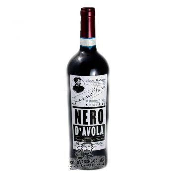 Rượu Vang Ý Saverio Faro Nero dAvola DOC cao cấp