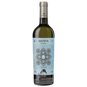 Rượu Vang Ý Sistina Pecorino Terre di Chieti thượng hạng bn1