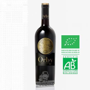 Vang Pháp Orby Cotes du Rhone Bio Bordeaux